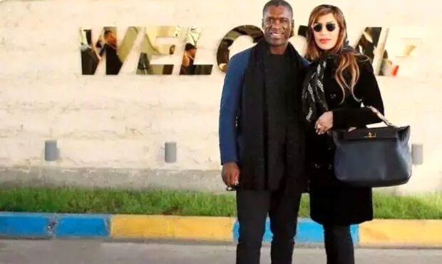 رونمایی همسر ایرانی سیدورف مشاور استقلال از کیک تولدش در رستوران لاکچری ابوظبی رونمایی همسر ایرانی سیدورف مشاور استقلال از کیک تولدش در رستوران لاکچری ابوظبی