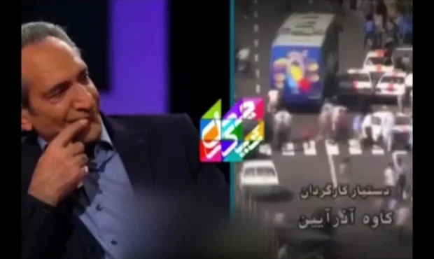 فیلم/ ناراحتی و بغض خشایار راد با شنیدن تیتراژ خاطره انگیز متهم گریخت به یاد سیروس گرجستانی