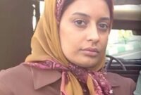 آلبوم عروسی باشکوه ناهید محمودی گلپری سریال آوای باران با شوهر پولدار و چهارشانه‌اش