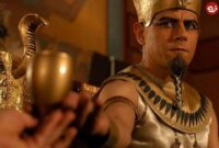 قاب تاریخ | «نفرتیتی، آخناتون و یوزارسیف» در پشت صحنه سریال یوسف پیامبر؛ سال 85 قاب تاریخ | «نفرتیتی، آخناتون و یوزارسیف» در پشت صحنه سریال یوسف پیامبر؛ سال 85