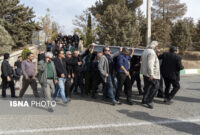 مراسم تشییع پیکر «همایون ارشادی»