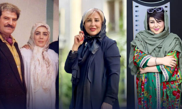 عکسی قدیمی از زویا امامی و همسرش، بهنوش بختیاری و مرجان گلچین در بامداد خمار