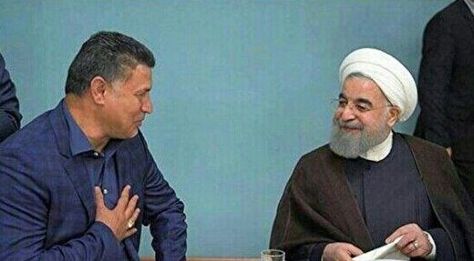 نگاهی به ضیافت شام حسن روحانی برای علی دایی در یک رستوران شیک/ بوسه علی دایی بر پیشانی رئیس جمهور سابق