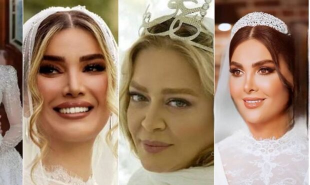 کارت عروسی متین ستوده و کامران تفتی، محمدرضا گلزار و آیسان آقاخانی ،محمدنادری و الناز خانوم و بهاره رهنما و حاجی