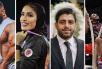 قاب ورزشی | رحمان عموزاد، زهرا خواجوی خوش اندام، محمدهادی و هادی چوپان