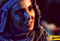 «راحیل، مادر یوزارسیف» در کنار «یوزارسیف جوان» در پشت‌صحنه «یوسف پیامبر»