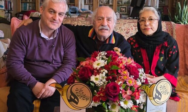 رو در رو با پدر گلشیفته فراهانی و همسرش