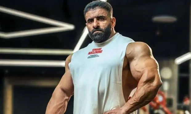 عکس/خلاقیت تحسین برانگیز هادی چوپان برای طراحی باشگاه بدنسازی اش در شیراز حماسه آفرید