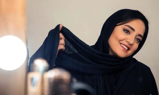 عاشقانه های زیبا و بی شیله پیله نرگس محمدی و علی اوجی/ الهی به پای هم پیر بشین+عکس